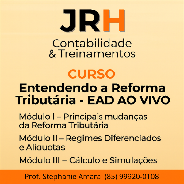 Curso Entendendo a Reforma Tributária – EAD AO VIVO